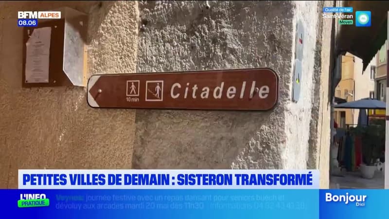 Sisteron: le centre ancien transformé grâce aux financements du programme Petites villes de demain