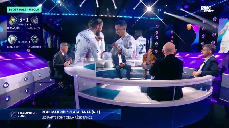 Real Madrid - Atalanta : Le petit bisou de Ramos à Zidane après sa grosse performance