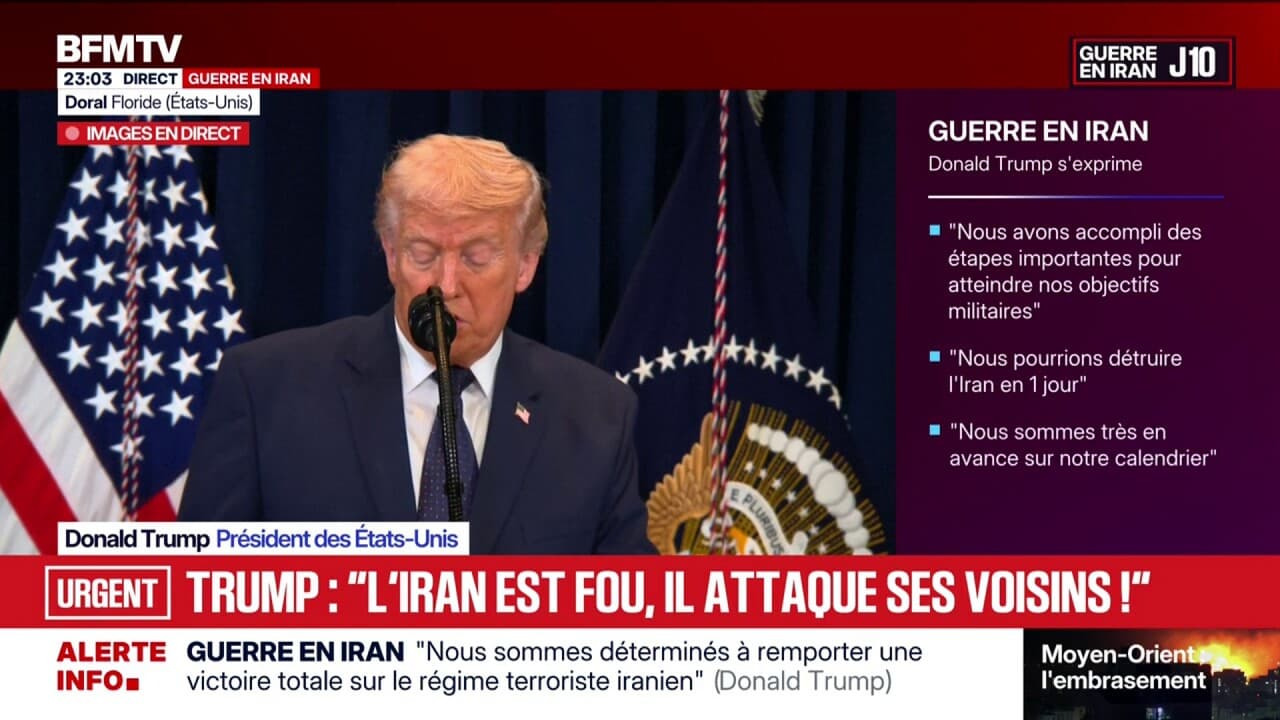 "La plupart des missiles" iraniens ont été détruits selon Donald Trump Kép