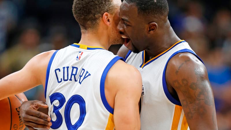 Stephen Curry et Draymond Green
