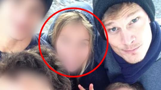Une photo de Yannick Agnel et de la victime présumée, qui aurait été prise dans la Sierra Nevada (Espagne) fin 2015