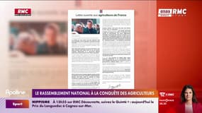 Jordan Bardella dévoile une "lettre ouverte aux agriculteurs de France"