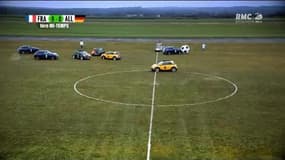 CarFootball : match de Football pour voiture dans Top Gear France !