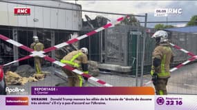 En marge des festivités du 14-Juillet, un gymnase du Blanc-Mesnil en  Seine-Saint-Denis a été incendié