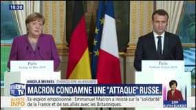 Ex-espion russe empoisonné: "La Grande-Bretagne a subi une attaque sur son sol", a déclaré Macron