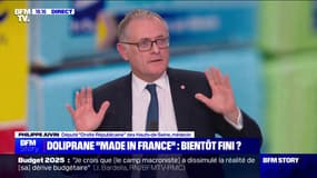 Vente de Doliprane: "C'est révélateur de notre modèle économique et d'une hypocrisie de la classe politique", pour Philippe Juvin (LR)