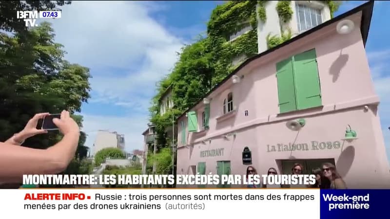 Paris: confrontés au surtourisme, les habitants de Montmartre appellent à l'aide