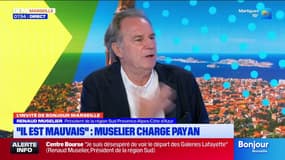 Renaud Muselier est notre invité. " Il est mauvais " : Muselier charge Payan 