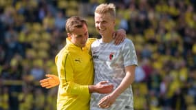 Mario et Felix Götze en 2018