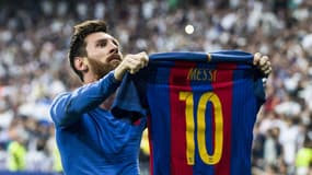 La mythique célébration sans maillot de Lionel Messi lors de Real-Barça en avril 2017