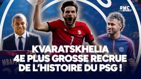 Mercato : Kvaratskhelia devient la 4e plus grosse recrue de l’histoire du PSG !