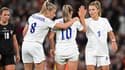 L'équipe féminine d'Angleterre. 