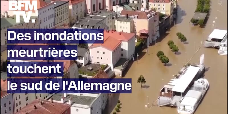 Des inondations meurtrières touchent le sud de l'Allemagne 