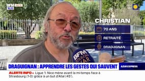 Draguignan: apprendre les gestes qui sauvent avec les bénévoles de la protection civile