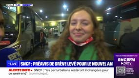 "Ravie", "contente": les voyageurs soulagés après la levée du préavis de grève à la SNCF pour le Nouvel an