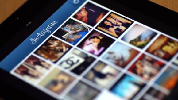 L'une des premières interfaces d'Instagram L'une des premières interfaces d'Instagram