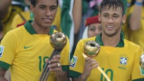 Neymar et Paulinho avaient terminé "Golden Ball" et "Bronze Ball" de la Coupe des Confédérations 2013.