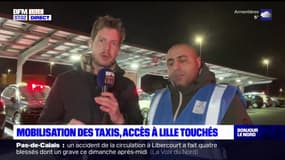 Mobilisation des chauffeurs de taxis: les accès à Lille touchés