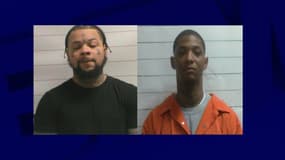 Antoine Massey et Derrick Groves, les deux détenus toujours en cavale après leur évasion d'une prison de La Nouvelle-Orléans.