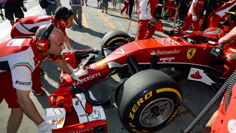 La Ferrari de Kimi Raïkkönen