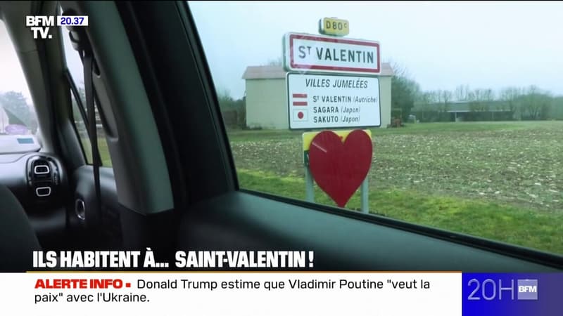 LE REPORTAGE DU 20H - À Saint-Valentin, dans l'Indre, le maire décerne des diplômes de l'amour aux couples