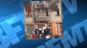 Des riverains ont secouru une femme et son bébé, bloqués par l'incendie de leur immeuble à Corbeil-Essonnes.