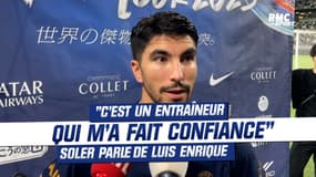 PSG : "C'est un entraineur qui m'a fait confiance", Carlos Soler fait l'éloge de Luis Enrique