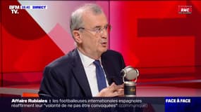 Pouvoir d'achat: "Les salaires devraient croître plus vite que l'inflation" rassure François Villeroy de Galhau, gouverneur de la Banque de France