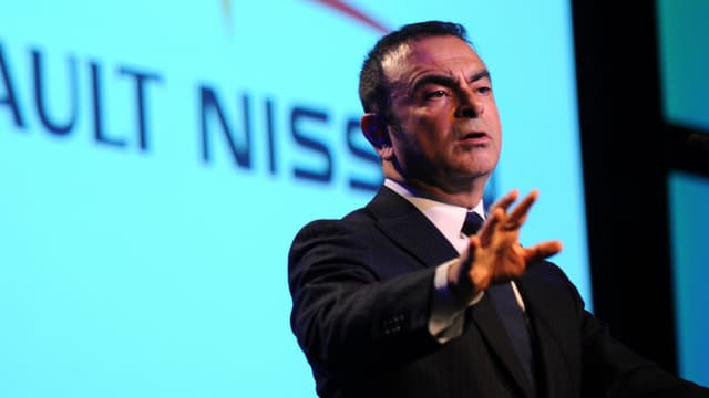 Carlos Ghosn, en 2012, à Détroit (Etats-Unis). Le dirigeant de Renault a été arrêté ce lundi, au Japon, soupçonné de malversations financières.