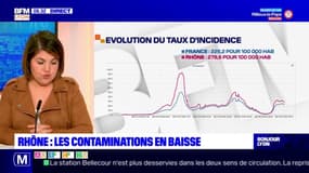 Rhône: les contaminations en baisse, la pression hospitalière toujours importante