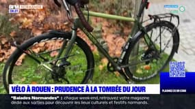 Rouen: avec le passage à l'heure d'hiver, le risque d'accident à vélo augmente