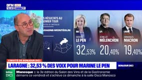 "Le travail fait par Joël Giraud a été récompensé": le maire de Laragne-Montéglin, revient sur les résultats du premier tour de la présidentielle