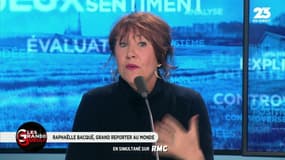 La journaliste Raphaëlle Bacqué était l'invitée de Grande Gueules ce lundi