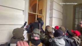 États-Unis: les images de l'intrusion de manifestants pro-Trump dans le Capitole