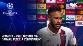 Atalanta - PSG : Neymar n’a "jamais pensé à l’élimination"
