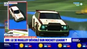 Marseille story: le troisième maillot de l'OM dévoilé sur Rocket league?