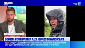 Marcher 900km entre Tours et Lyon pour sensibiliser les jeunes aux handicaps