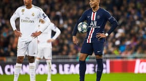 Raphaël Varane et Kylian Mbappé