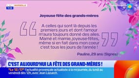 Fête des grands-mères: vos plus beaux messages d'amour en Provence
