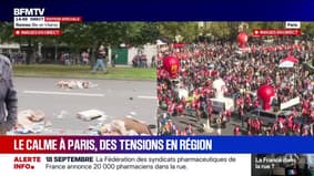 18 septembre: des drones utilisés pour surveiller la mobilisation