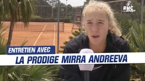 Tennis : Entretien avec "la prodige" Mirra Andreeva