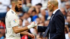 Benzema et Zidane