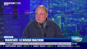 Le débat : Le risque Macron sur les marchés par Jean-Marc Daniel et Nicolas Doze - 22/04