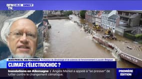 Inondations en Europe: "C'est la combustion des combustibles fossiles et le déboisement (...) qui perturbent le climat", explique ce climatologue 