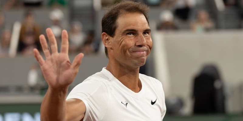 Rafael Nadal à Roland-Garros le 20 mai 2024