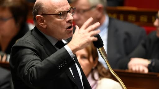 Jean-Marie Le Guen, secrétaire d'Etat aux Relations avec le Parlement, le 15 décembre 2015 à l'assemblée nationale à Paris