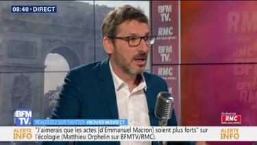 Le député du Maine-et-Loire Matthieu Orphelin