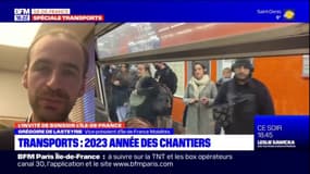 Transports franciliens: une amélioration progressive de la situation selon Grégoire de Lasteyrie