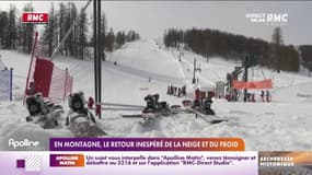 En montagne, le retour inespéré de la neige et du froid  