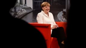 La chancelière allemande, lors d'une interview sur la chaîne publique ARD, dimanche.